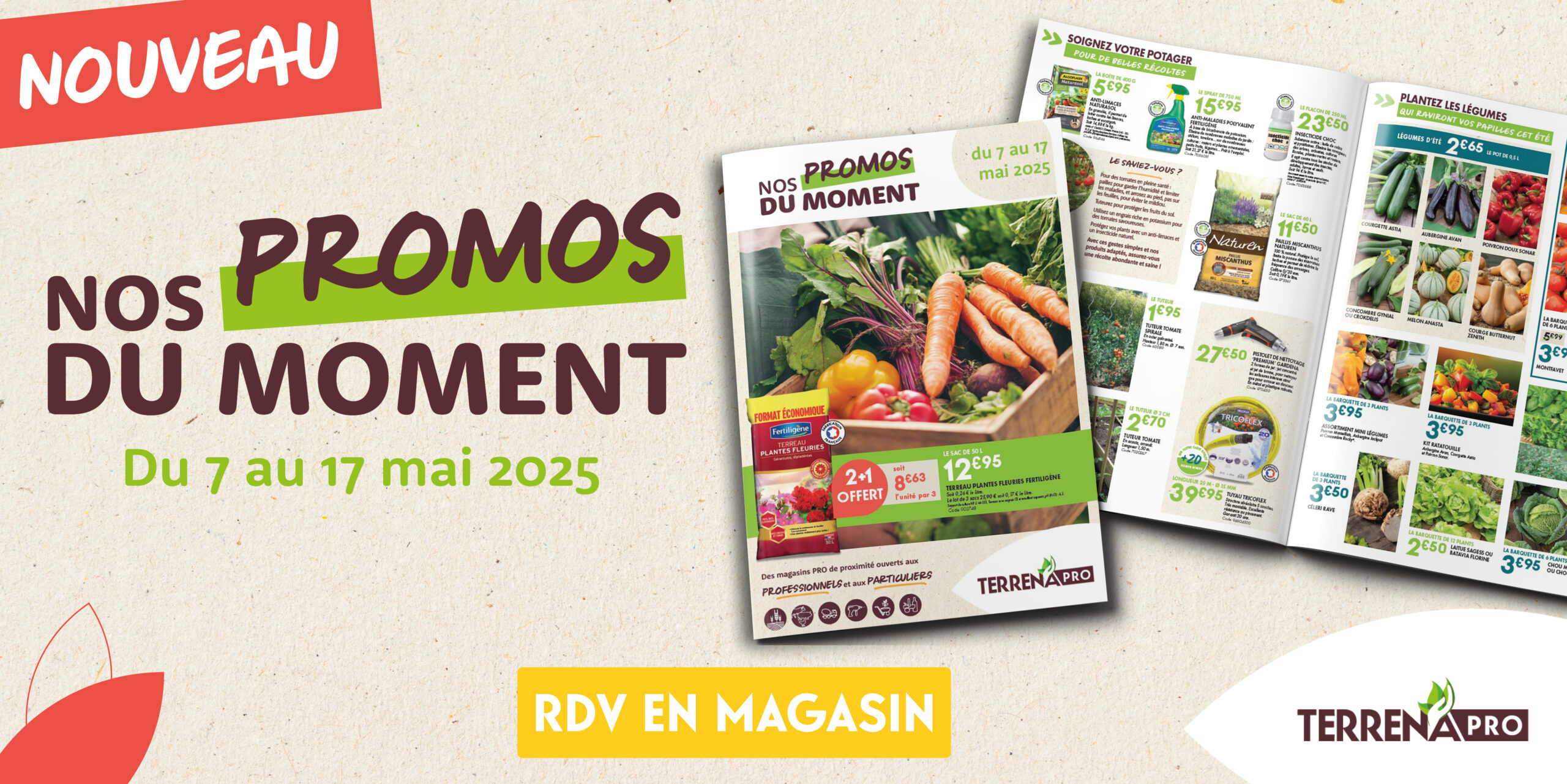 Lire la suite à propos de l’article 🌞 Le printemps est là, et les promos aussi !