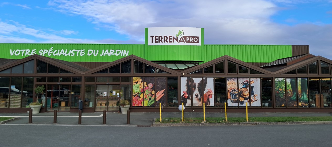 Espace Terrena - Façade d'un magasin