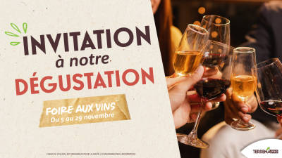 ACTU MY TERR TERCIEL DEGUSTATION