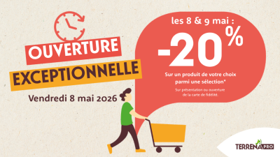 ACTU MY TERR TERCIEL - OUVERTURE 8 MAI